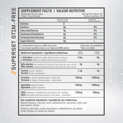 SuperSET Stim-Free